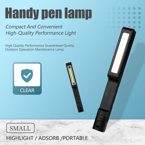 Portable Work Light Clip Pen Light With Magnet